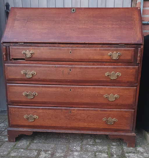 Bureau à clapet antique Anglais