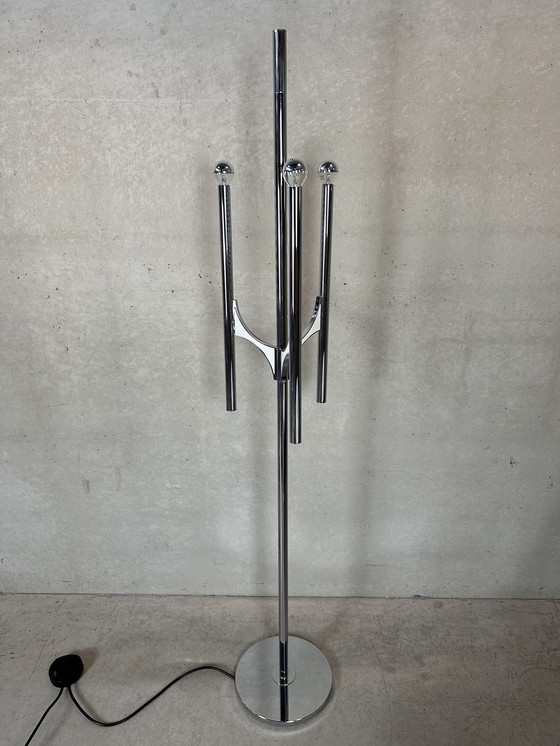 Image 1 of Lampadaire vintage (avec ou sans abat-jour) - Sciolari