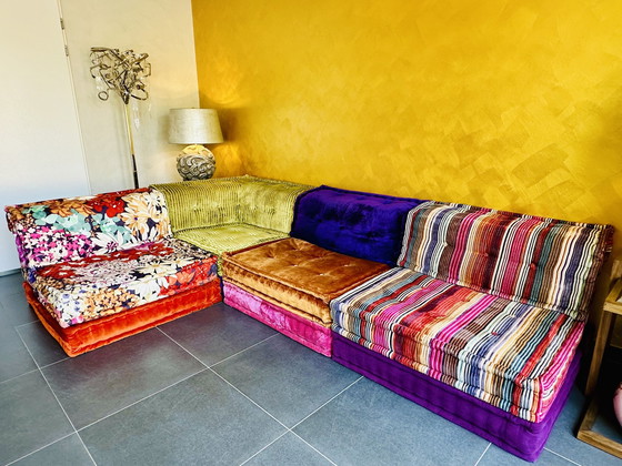 Image 1 of Roche Bobois Paris Mahjong Missoni Home Canapé en tissu