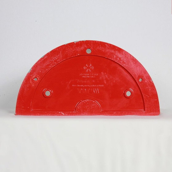 Image 1 of 2 lampes rouges vintage "TOTUM" par Bocatto et Gigante pour Zerbetto