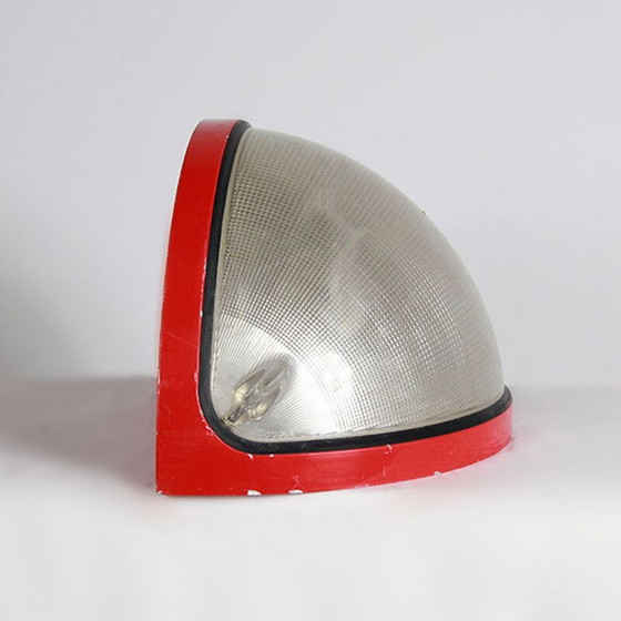 Image 1 of 2 lampes rouges vintage "TOTUM" par Bocatto et Gigante pour Zerbetto