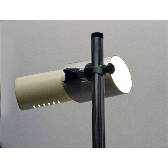 Image 1 of Lampadaire vintage "Spotlights" en métal et acier chromé par Stilnovo, 1970