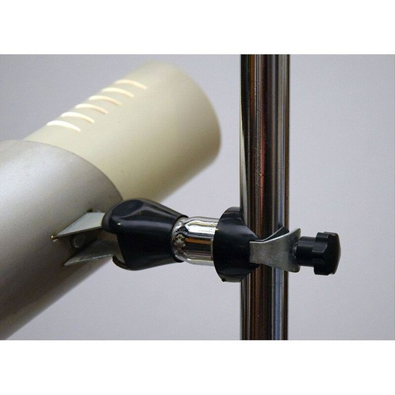 Image 1 of Lampadaire vintage "Spotlights" en métal et acier chromé par Stilnovo, 1970