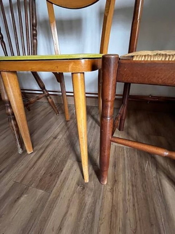 Image 1 of Lot De 4 Chaises Dépareillées