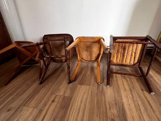 Image 1 of Lot De 4 Chaises Dépareillées