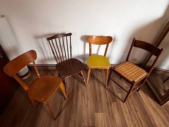 Image 1 of Lot De 4 Chaises Dépareillées