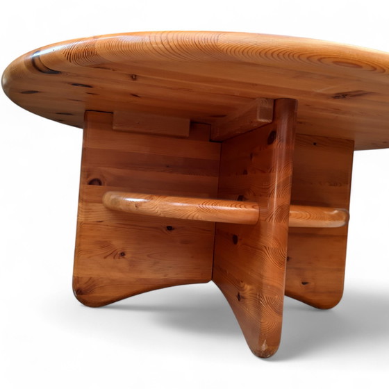 Image 1 of Mcm Table basse design scandinave Pin massif, D104