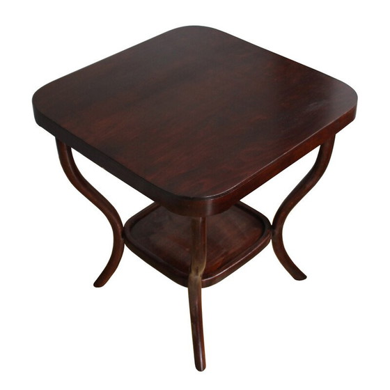 Image 1 of Table à cartes vintage Modèle No.8 par Thonet, Tchécoslovaquie 1920