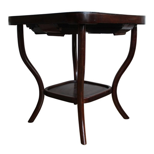Table à cartes vintage Modèle No.8 par Thonet, Tchécoslovaquie 1920