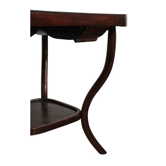 Image 1 of Table à cartes vintage Modèle No.8 par Thonet, Tchécoslovaquie 1920