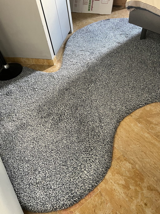 Tapis de laine noué à la main