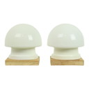 Paire de lampes champignons