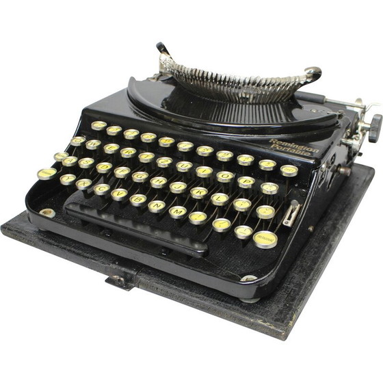 Image 1 of Machine à écrire portable Remington, Usa 1910