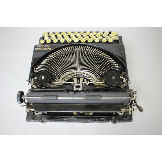 Image 1 of Machine à écrire portable Remington, Usa 1910