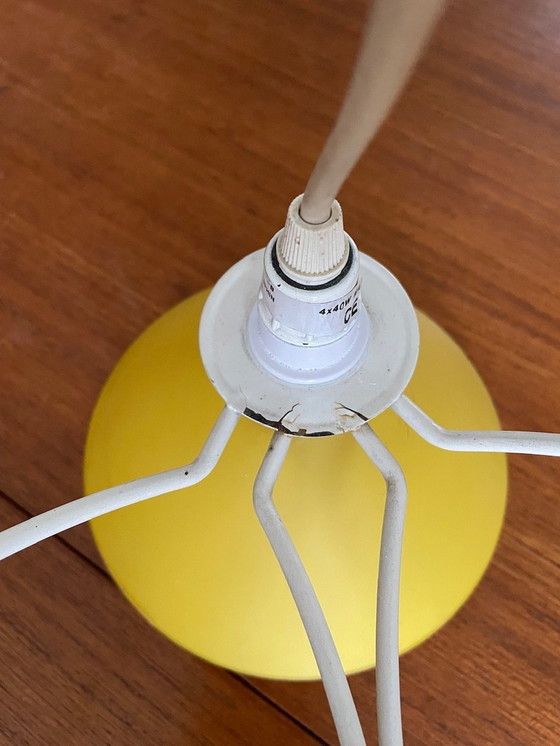 Image 1 of Lampe pendante vintage à 3 lumières, Le Dauphin, 1980S