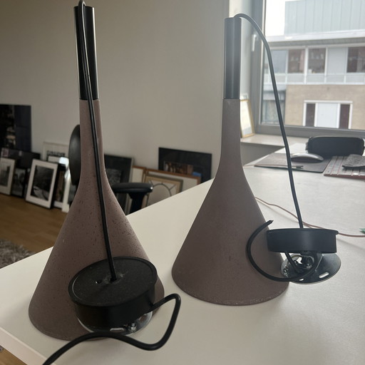 2x Lampe suspendue Aplomb Par Foscarini