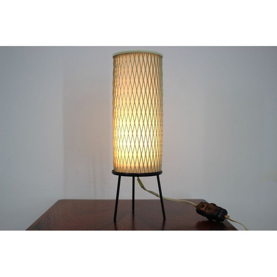 Image 1 of Lampe de table vintage de l'ère spatiale, Tchécoslovaquie, 1960