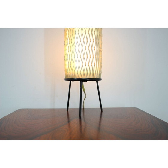Image 1 of Lampe de table vintage de l'ère spatiale, Tchécoslovaquie, 1960