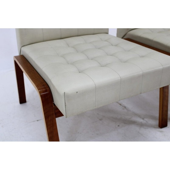 Image 1 of Paire de fauteuils d'appoint vintage par Drevopodnik Holesov pour Ludvik Volak, Tchécoslovaquie, années 1970