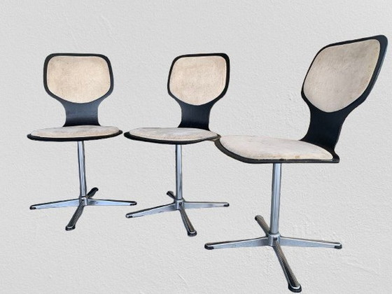 Image 1 of Fauteuils pivotants de l'ère spatiale