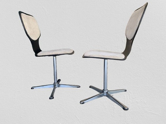 Image 1 of Fauteuils pivotants de l'ère spatiale