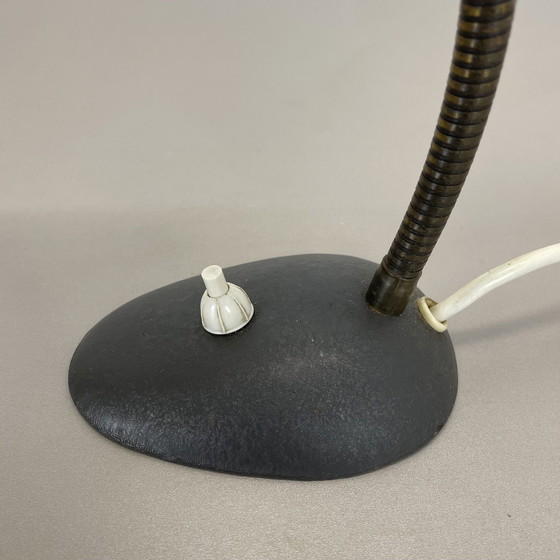 Image 1 of Lampe de table spoutnik en laiton, style Stilnovo, Italie 1950S