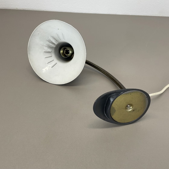 Image 1 of Lampe de table spoutnik en laiton, style Stilnovo, Italie 1950S