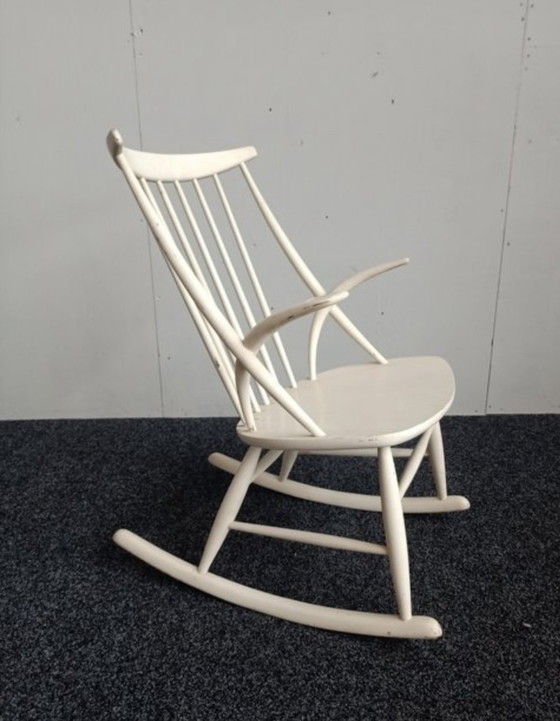 Image 1 of Fauteuil à bascule Illum Wikkelso Par Niels Eilersen