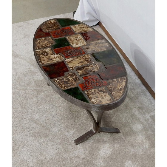 Image 1 of Table basse oblongue vintage, 1970