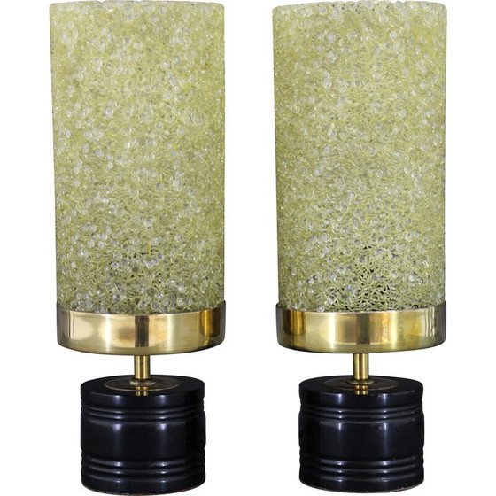 Image 1 of Paire de lampes de chevet vintage, Allemagne 1970