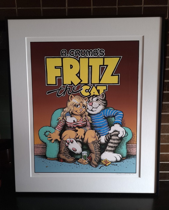 Image 1 of Fritz le chat par Robert Crumb estampes