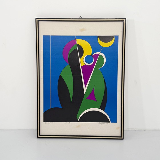 Image 1 of "Natività" Lithographie de Corrado Cicognani, 1970S