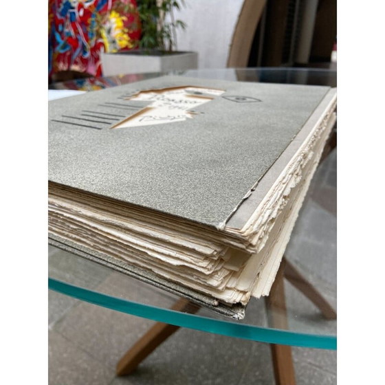 Image 1 of Portfolio vintage "Picasso de 1916 à 1961" par Jean Cocteau et Pablo Picasso pour Rocher, 1962