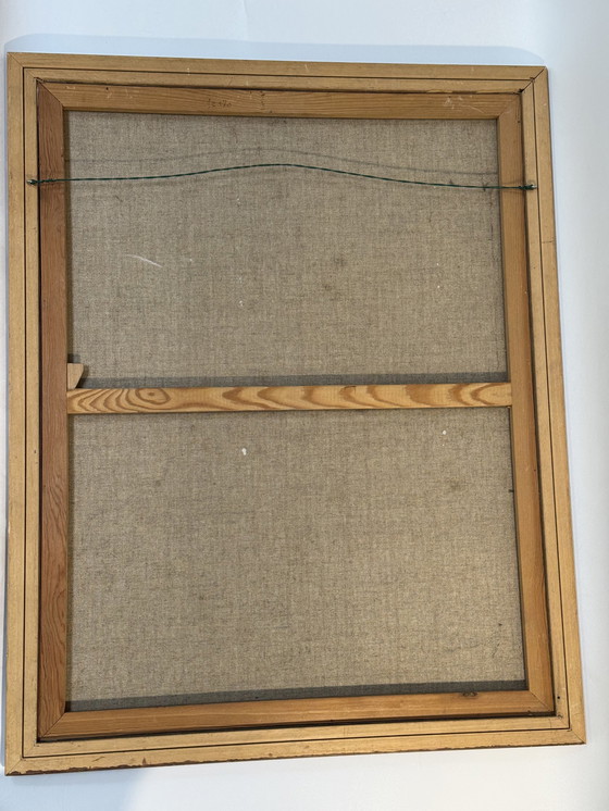 Image 1 of Peinture acrylique Astérix et Obélix 97 x 77 cm