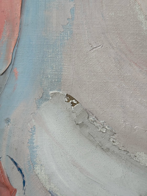 Image 1 of Peinture acrylique Astérix et Obélix 97 x 77 cm