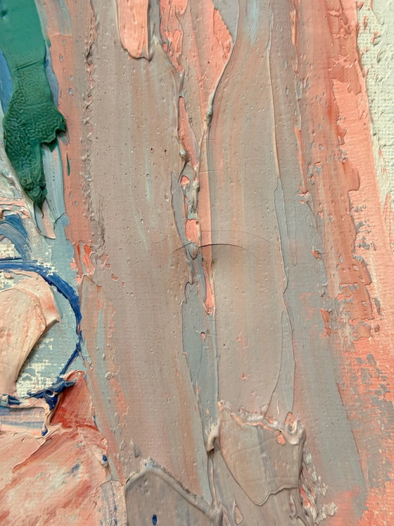 Image 1 of Peinture acrylique Astérix et Obélix 97 x 77 cm