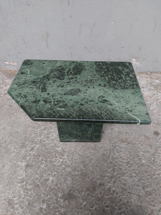 Image 1 of Table basse en marbre vert