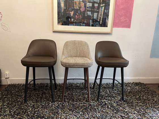 Image 1 of Nouveau 3X Walter Knoll 375 Barkruk