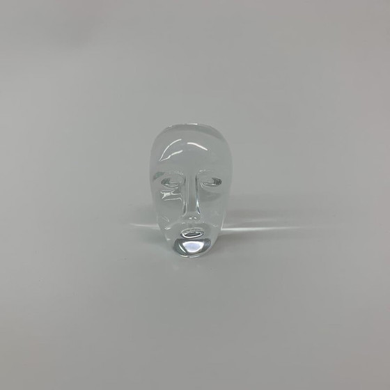 Image 1 of Tête en verre vintage par Bertil vallien pour Kosta Boda