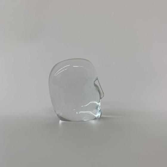 Image 1 of Tête en verre vintage par Bertil vallien pour Kosta Boda
