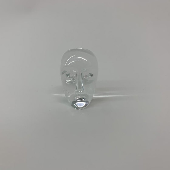 Image 1 of Tête en verre vintage par Bertil vallien pour Kosta Boda
