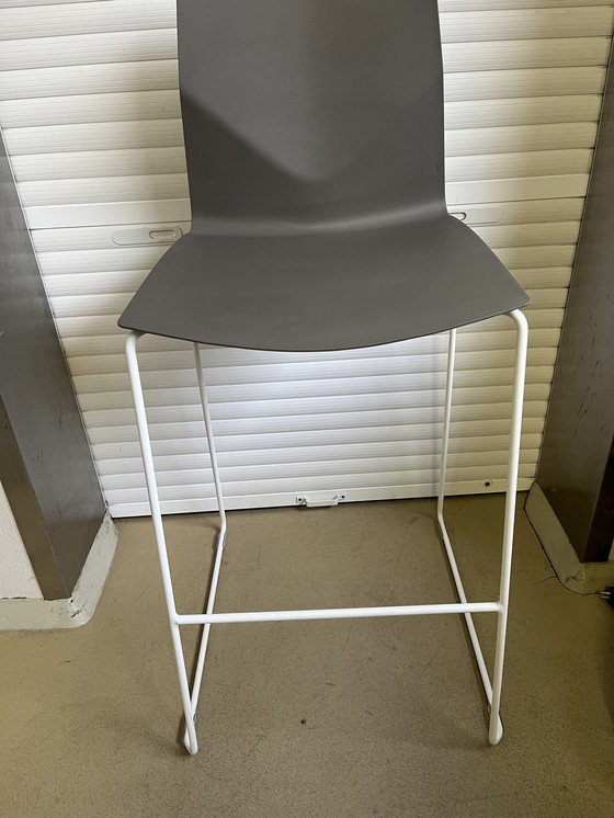 Image 1 of Tabouret de bar en toile