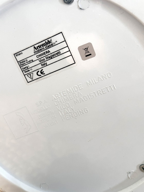 Image 1 of Lampe vintage Artemide Chimera. Lampadaire Vico Magistretti Design 1966 90Er Italie