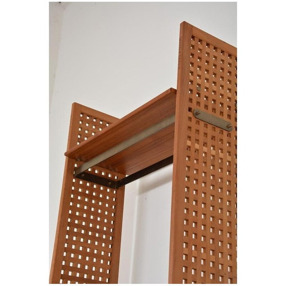 Image 1 of Etagère vintage modulaire en teck et métal
