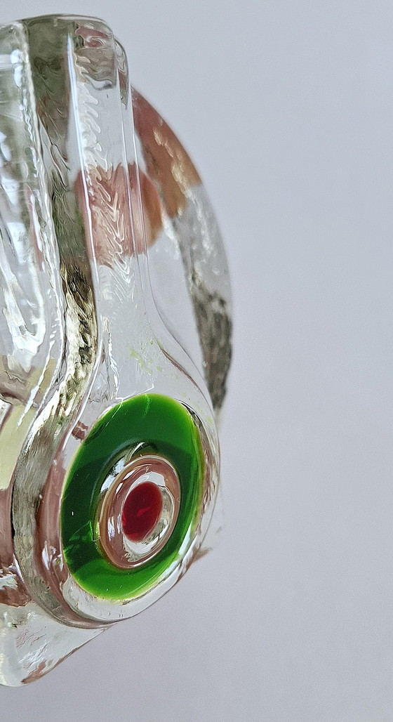 Image 1 of Vase en cristal design vintage