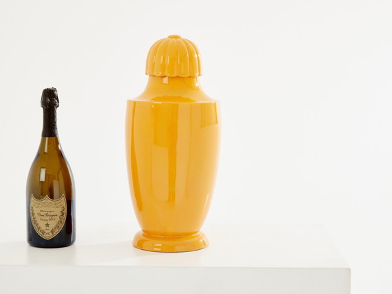 Image 1 of Jarre à tabac Süe & Mare Faïence émaillée Circa 1920