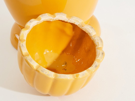 Image 1 of Jarre à tabac Süe & Mare Faïence émaillée Circa 1920