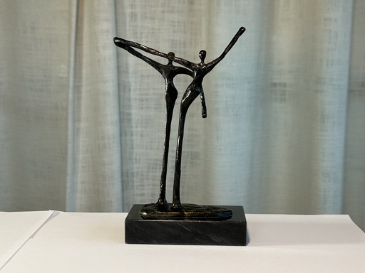 Corry Ammerlaan - Connectedness - Sculpture en bronze - Signée - Artihove