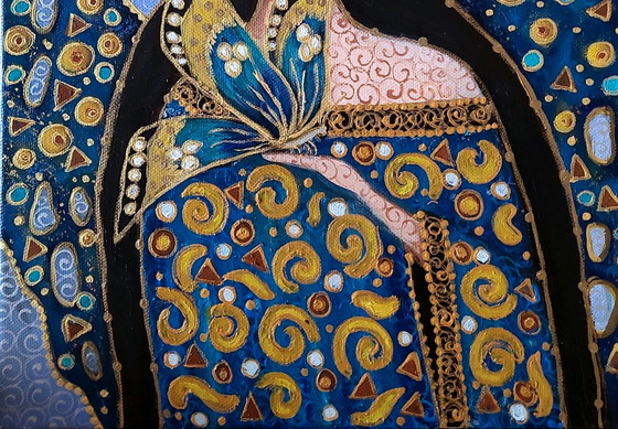 Image 1 of Beata Puskarczyk "Une fille avec un papillon"