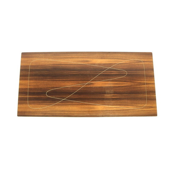 Image 1 of Table basse scandinave vintage en bois de rose, Suède 1960